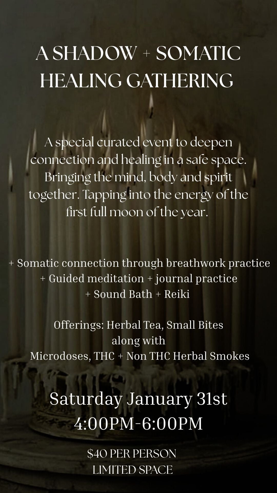 A Shadow + Somatic Healing Gathering